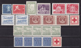 SUEDIA 1946-1966 LOT SERII SI TIMBRE STARE MNH, Nestampilat