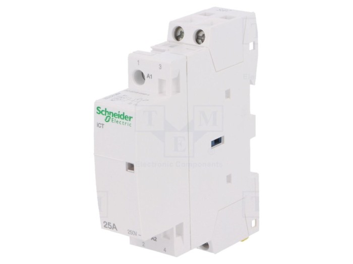 Contactor modular 2P 25A 230-240VAC