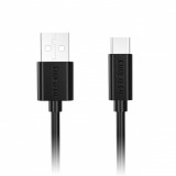 Cablu USB 2.0 USB-A tata - USB-C tata, 1m, negru, AC0002 Choetech