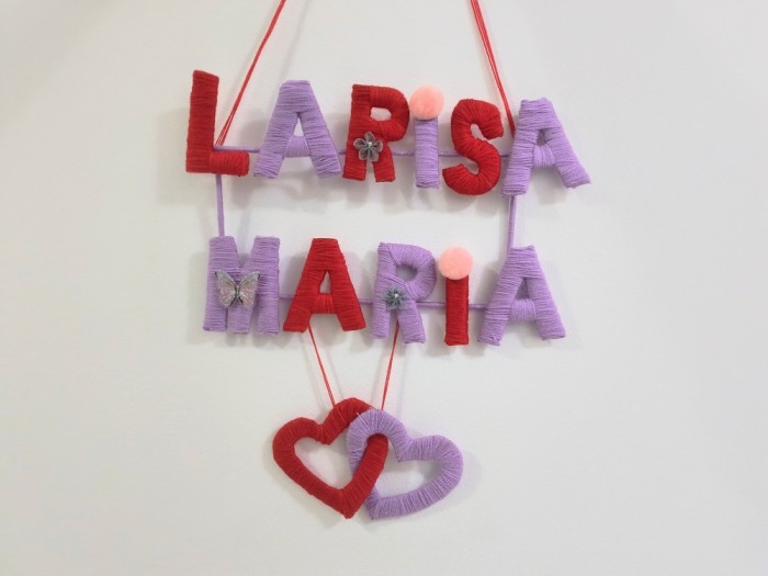 Nume decorative handmade