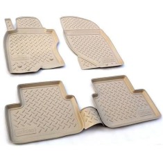 Covorase presuri cauciuc tip tavita Bej Vw Passat B6 2005-2011 foto