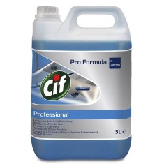Solutie Geamuri CIF Professional, 5L, CIF Solutii Geamuri, CIF Solutie Curatat Geamuri, Detergent de Geamuri, Solutie Spalat Geamuri, Produse Curatat foto