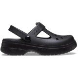 Saboti Crocs Toddler Classic Mary Jane Clog Negru - Black, 24, 25, 27