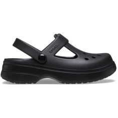 Saboti Crocs Toddler Classic Mary Jane Clog Negru - Black