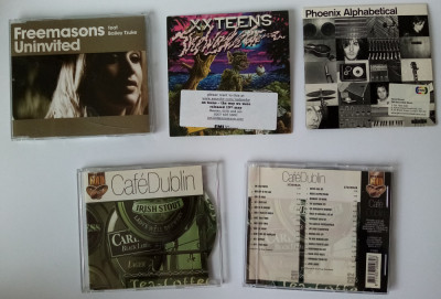 Muzica 5 x 5 CD Cafe Dublin Double Gold XXTeens Phoenix Freemasons Uninvited 29 foto