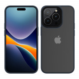 Husa Kwmobile pentru Apple iPhone 14 Pro, Silicon, Albastru/Transparent, 59091.17, Plastic, Carcasa