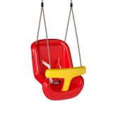 AIYAPLAY Leagăn pentru Copii de Interior și Exterior, Leagăn de Grădină pentru Bebeluși și Copii 9-36 Luni, Coardă Reglabilă și Centură de Siguranță |