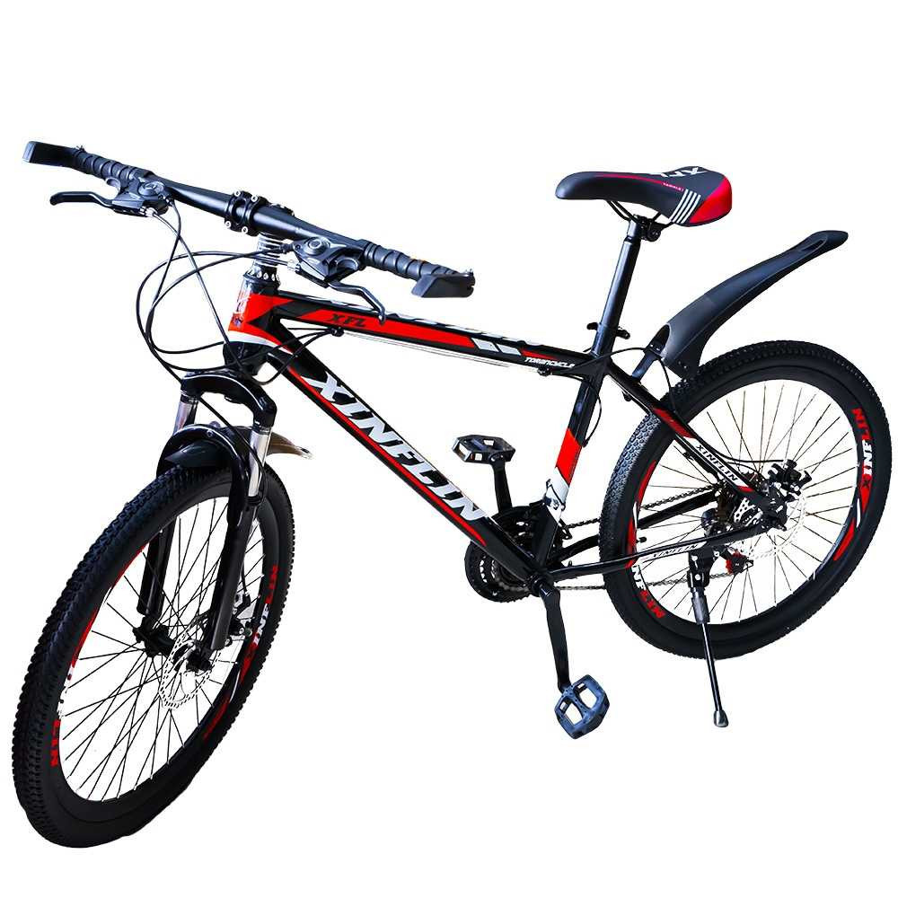 Bicicleta cu suspensie, roti de cauciuc, spite metalice, inaltime reglabila  si alte accesorii pentru copii, nr.24 | Okazii.ro