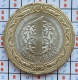 Turcia 1 lira 2012 UNC - Turkish Olympics - km 1288 - A020