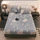 Cumpara ieftin Husa de Pat Cocolino cu Elastic + 2 Fete de Perna pentru Pat Dublu - JOJ757