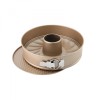 Tava tort cu 2 baze detasabile ZASS Gourmet, ZG-BW 03, Bronz - NOU