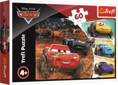 Puzzle Trefl 60 Fulger MCQueen cu prietenii foto