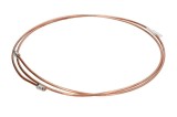 Conducta frana cupru cu niplu diametru 4,75 mm, filet exterior, Grosime perete 0,9 mm, filet M10x1/M10x1, lungime 2200 mm