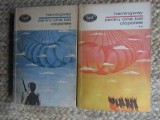 Pentru Cine Bat Clopotele - Ernest Hemingway, 2 Vol., Minerva 1971, Roman