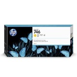 HP original ink P2V79A, HP 746, yellow, 300ml