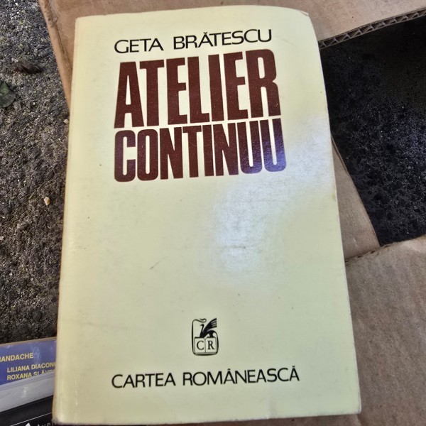 Atelier Continuu - Geta Bratescu