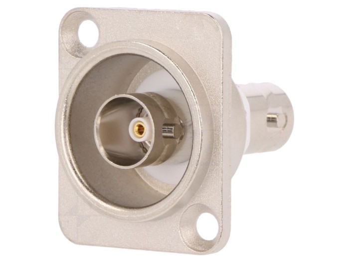 Conector BNC Soclu Izolat 75&Omega;