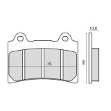 Placute frana (Sinter) Yamaha TDM 850 1991-1995 Cod Produs: MX_NEW 225103093RM