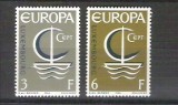 Luxembourg 1966 Europa CEPT, MNH AC.080, Nestampilat