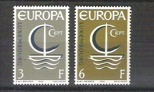 Luxembourg 1966 Europa CEPT, MNH AC.080 foto