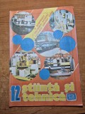 Stiinta si tehnica decembrie 1987-automobilul lui aurel persu