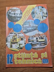 stiinta si tehnica decembrie 1987-automobilul lui aurel persu