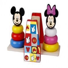 Turnuri de stivuire in echilibru,Minnie si Mickey foto