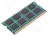 Memorie DRAM DDR3 SODIMM 1600MHz 1,35&divide;1,5VDC industrială