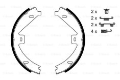 BOSCH 0 986 487 752 Set saboti frana, frana de mana