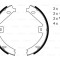 BOSCH 0 986 487 752 Set saboti frana, frana de mana
