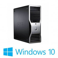 Statie Grafica Refurbished Dell Precision T3500, Hexa Core E5645, 12GB, Quadro 600, Win 10 Home foto