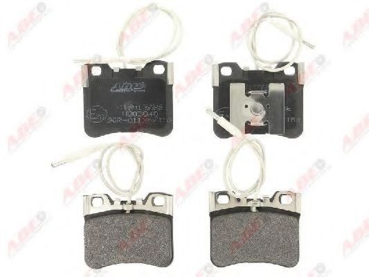 Set placute frana,frana disc PEUGEOT 106 II (1) (1996 - 2016) ABE C1P013ABE