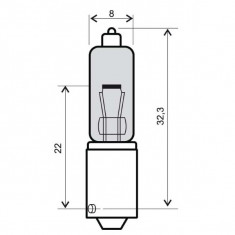 Set 10 becuri semnalizare 12V-21W, halogen, omologate Cod Produs: MX_NEW 246510015RM