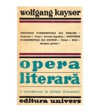 Wolfgang Kayser - Opera literara - o introducere in stiinta