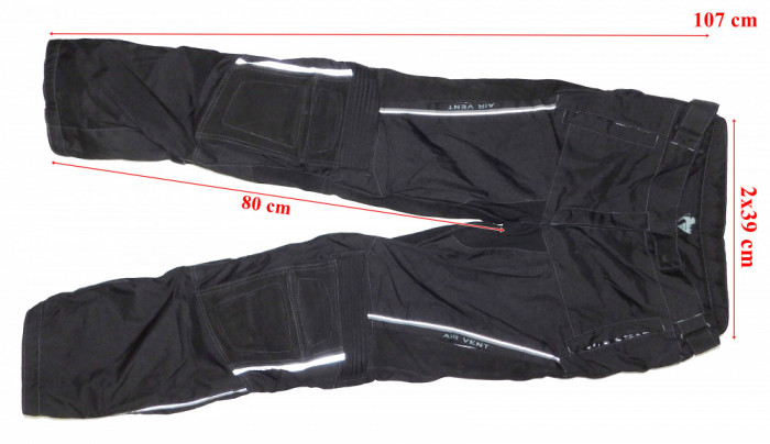 Pantaloni moto Cycle Spirit ventilatii dama marime 40(M)