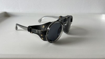 Ochelari de soare Steampunk cu Piele PU foto