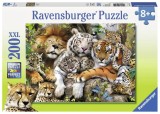 Puzzle Tigri, 200 Piese, Ravensburger