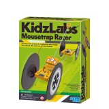 Set educativ, masina de curse Mousetrap, KidzLabs, + 8 ani