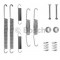 Set accesorii, sabot de frana SEAT INCA (6K9) (1995 - 2003) BOSCH 1 987 475 204