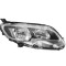 Far PEUGEOT 301, 01.2017-, partea Dreapta, tip bec H1+H7+PY21W+W5W; electric; cu motor; halogen