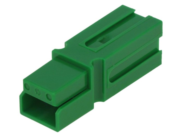 Mufă cablu-cablu 75A hermafrodit verde