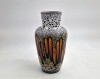 Vaza din ceramica glazurata Fat lava SCHEURICH Germania anii &#039; 70 model &quot; LORA &quot; mic defect evidentiat in foto