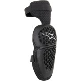 MBS Protectii genunchi copii Alpinestars Bionic Plus, pereche, negre, marime L/XL, Cod Produs: 27040464PE