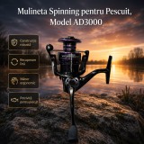 Mulineta Spinning pentru Pescuit, Model AD3000