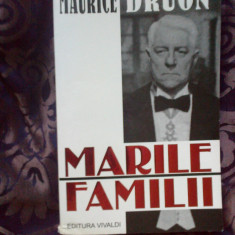 b1d MARILE FAMILII - MAURICE DRUON