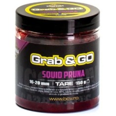 Boilies Tare De Carlig Bucovina Baits Grab &amp; Go Dipuit, Squid Pruna, 16-20mm, 150g