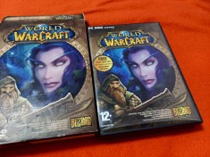 joc vintage de colectie,world warcraft DVD,BLIZZARD=PC-MAC DVD ROM-Game DVD