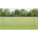 &Icirc;mprejmuire din s&acirc;rmă sudată cu 13 țepușe 0.4x25 m Oțel galvanizat