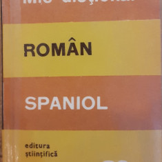 Mic dictionar roman spaniol