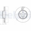 DELPHI BG4123 Disc frana
